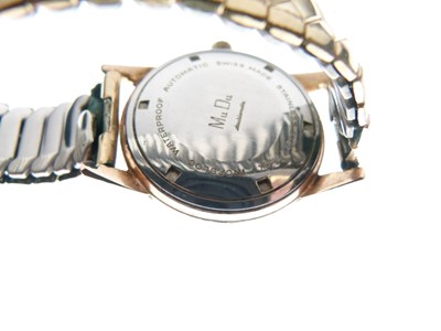 Lot 185 - Mu Du - Gentleman's Doublematic wristwatch