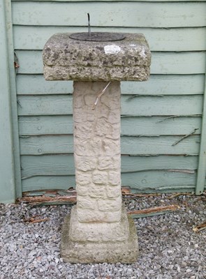 Lot 654 - 'Cotswold Stone' garden sundial