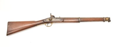 Lot 365 - Victorian smooth-bore percussion carbine