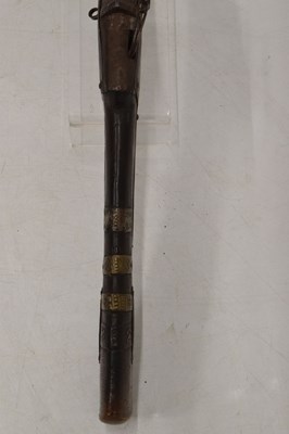 Lot 366 - 19th Century Indian matchlock long gun (Toredar)