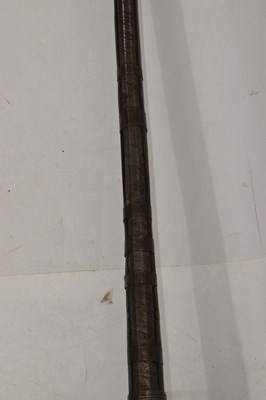 Lot 366 - 19th Century Indian matchlock long gun (Toredar)