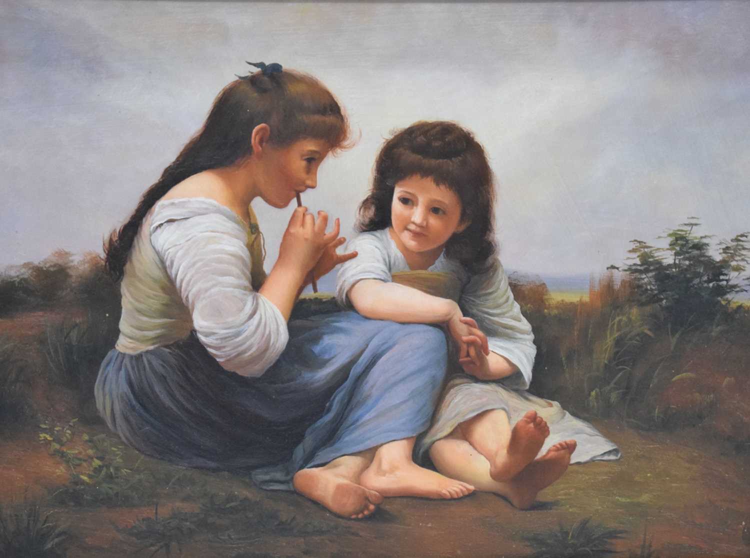 Lot 448 - 21st Century oil on board after William Adolphe Bouguereau