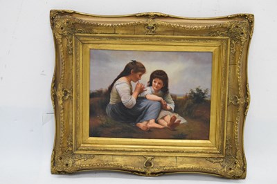 Lot 448 - 21st Century oil on board after William Adolphe Bouguereau