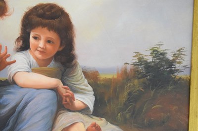 Lot 448 - 21st Century oil on board after William Adolphe Bouguereau