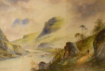 Lot 541 - R.T.Wilding - Pair of Watercolours - Landscapes