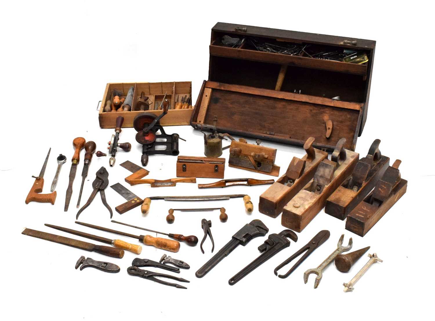 Lot 554 - Quantity of woodwork tools