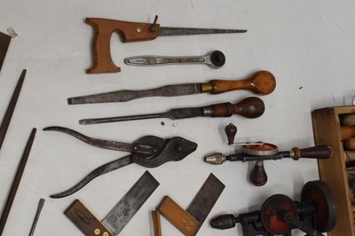 Lot 554 - Quantity of woodwork tools