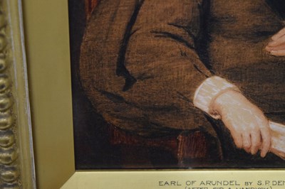 Lot 594 - Attributed to Stephen Poyntz Denning (1795-1864) - Watercolour - 'Earl of Arundel'