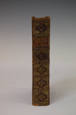 Lot 294 - Flavius Joseph - Historie des Juifs (The History Of The Antiquities Of The Jews)