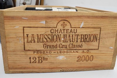 Lot 758 - Domaine Clarence Dillon Chateau La Mission Haut-Brion Grande Cru Classe, 2000, Pessac-Léognan, Bordeaux