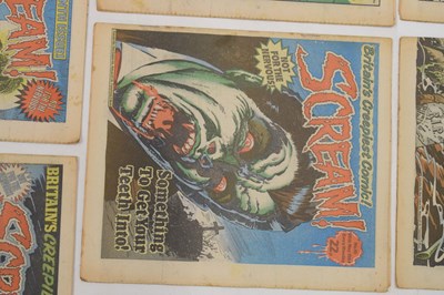 Lot 168 - Scream! comic no.1 - no.15, 1984, etc