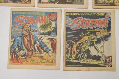 Lot 168 - Scream! comic no.1 - no.15, 1984, etc