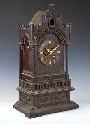 Lot 541 - Late 19th Century 'Black Forest' cuckoo table clock