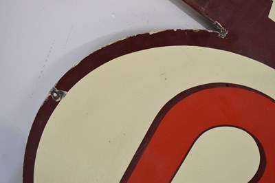 Lot 358 - Mid 20th Century 'Magnet Ales' enamel advertising sign