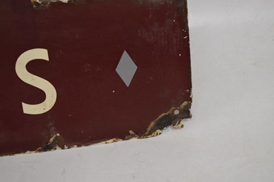 Lot 358 - Mid 20th Century 'Magnet Ales' enamel advertising sign