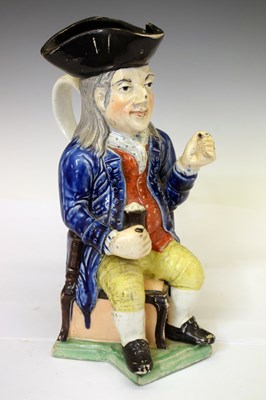 Lot 463 - Staffordshire toby jug 'The Squire'