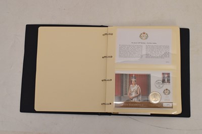 Lot 161 - Queen Elizabeth II 80th Birthday Commemorative Coin covers in album