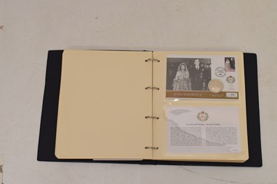 Lot 161 - Queen Elizabeth II 80th Birthday Commemorative Coin covers in album