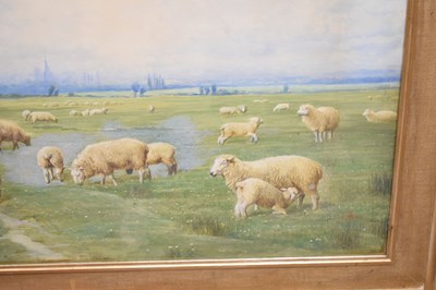 Lot 538 - Attributed to Robert Farren of Cambridge (1832-1910) - Watercolour - Rural landscape