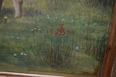 Lot 538 - Attributed to Robert Farren of Cambridge (1832-1910) - Watercolour - Rural landscape