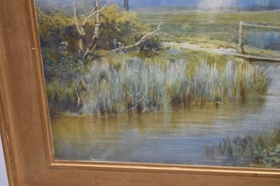 Lot 538 - Attributed to Robert Farren of Cambridge (1832-1910) - Watercolour - Rural landscape