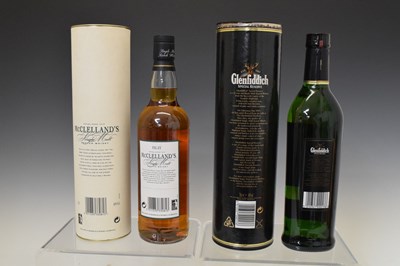 Lot 310 - Quantity of Whisky; Glenfiddich 12 Years, McClelland's 10 Years Islay , etc