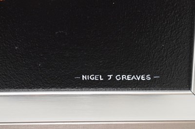 Lot 443 - Nigel Greaves (b.1948) - Two acrylics on board