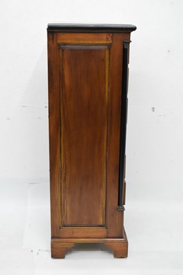 Lot 520 - Reproduction mahogany chest of seven drawers