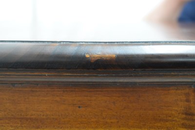 Lot 520 - Reproduction mahogany chest of seven drawers