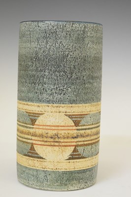 Lot 658 - Troika Cylindrical vase and Wheel vase