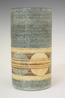 Lot 658 - Troika Cylindrical vase and Wheel vase