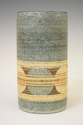 Lot 658 - Troika Cylindrical vase and Wheel vase