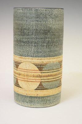 Lot 658 - Troika Cylindrical vase and Wheel vase