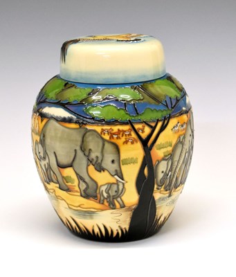 Lot 357 - Moorcroft ginger jar - Treetops