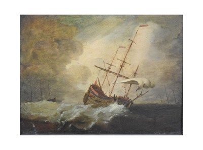 Lot 526 - Attributed to Willem van de Velde the Younger, (1633-1707)