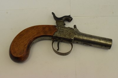 Lot 305 - 19th Century percussion pocket pistol