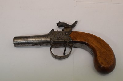 Lot 305 - 19th Century percussion pocket pistol