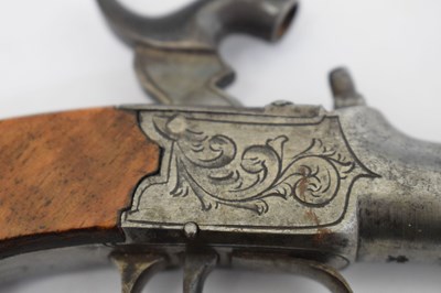 Lot 305 - 19th Century percussion pocket pistol