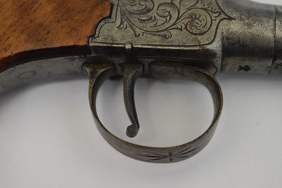 Lot 305 - 19th Century percussion pocket pistol