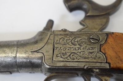 Lot 305 - 19th Century percussion pocket pistol