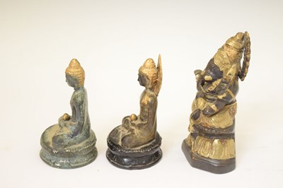 Lot 411 - Group of Thai and Indian figures