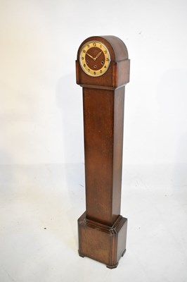 Lot 517 - Art Deco oak cased Grandmother clock