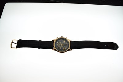 Lot 184 - Huka - Gentleman's Russian yellow metal 585 wristwatch