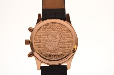 Lot 184 - Huka - Gentleman's Russian yellow metal 585 wristwatch