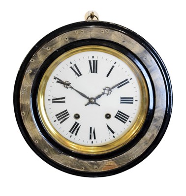 Lot 343 - French vineyard wall clock