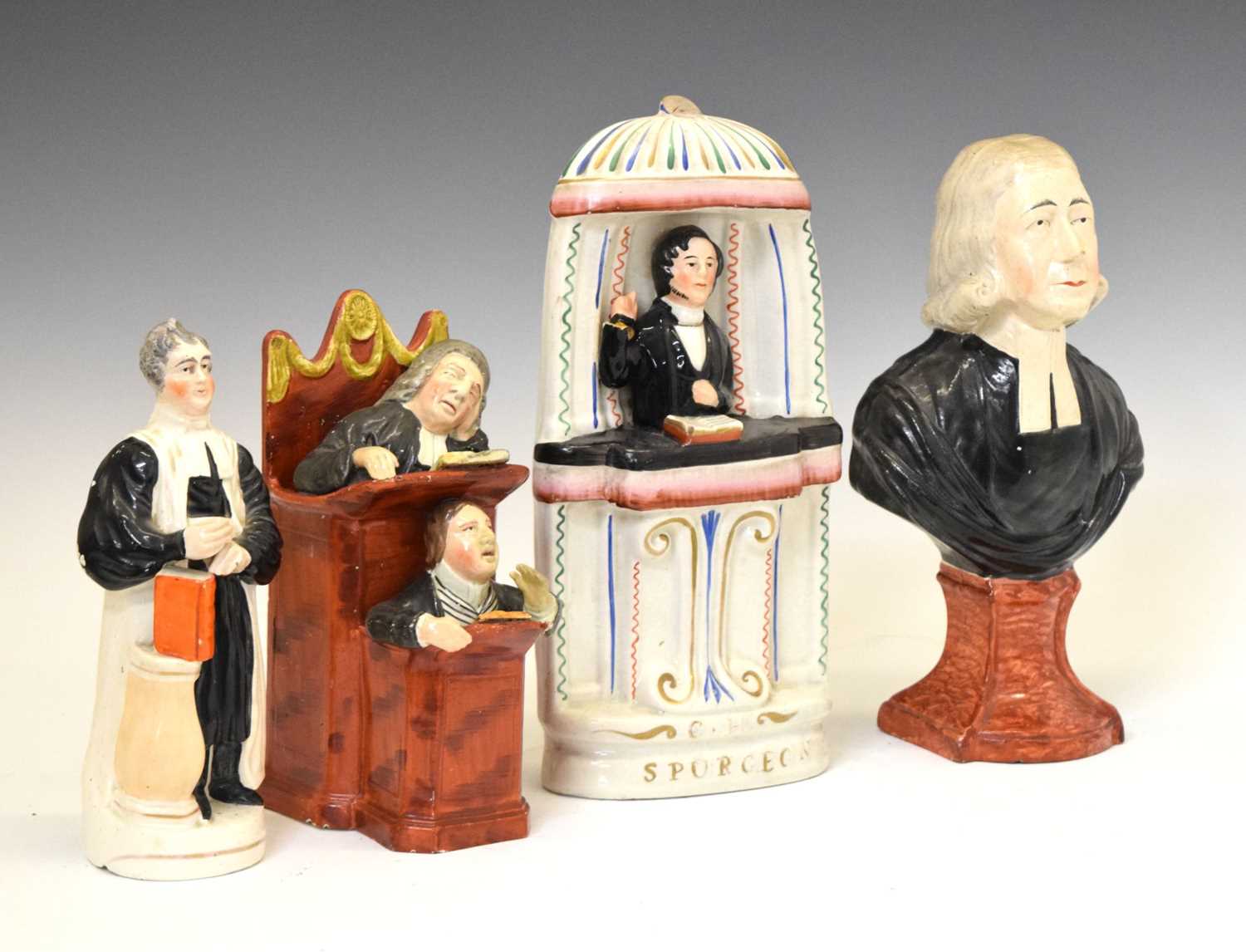 Lot 351 - Collection of 19th Century Staffordshire figures