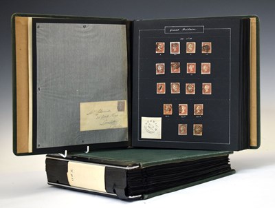 Lot 360 - Comprehensive collection of Queen Victoria to Elizabeth II GB postage stamps in two albums