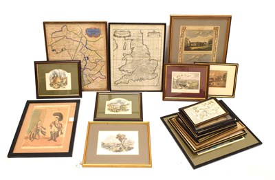 Lot 167 - Collection of maps, etc.