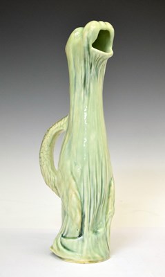 Lot 428 - Zsolnay Pecs 'Howling Otter' jug