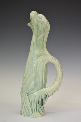 Lot 428 - Zsolnay Pecs 'Howling Otter' jug